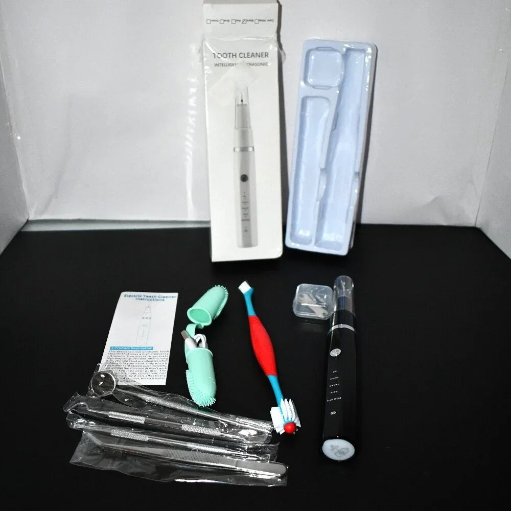 Plaque Remover for Teeth - Pet Ultrasonic Toothbrush Cleaner Suitable for Dogs